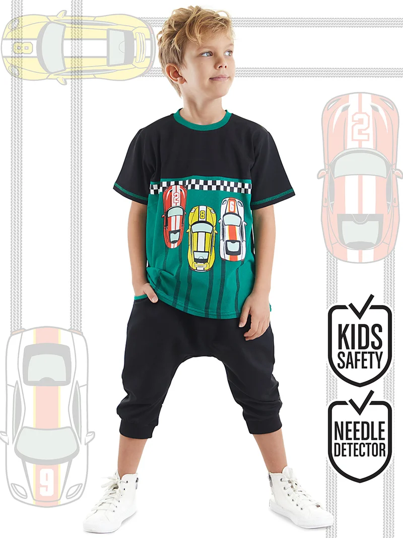 MSHB&G Finish Boy T-shirt&Capri Set